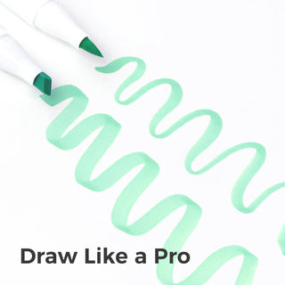 Ohuhu Honolulu 96 Pastel Colors Alcohol Art Markers - Sweetness & Blossoming (New Version)