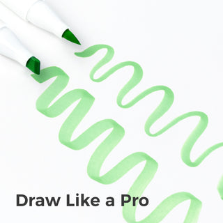 Ohuhu Honolulu 320 Colors Dual Tips Alcohol Art Markers (New Version)