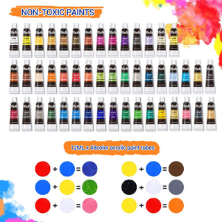 Ohuhu Acrylic Paints Tubes