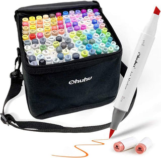 Ohuhu Honolulu 120 Colors Dual Tips Alcohol Art Marker