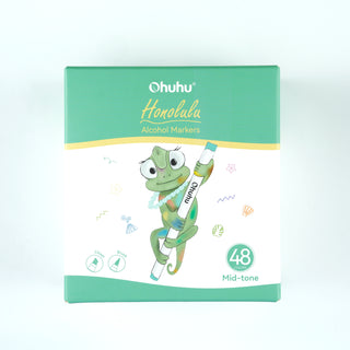 Ohuhu Wholesale Exclusive Honolulu Dual Tips Alcohol Art Markers