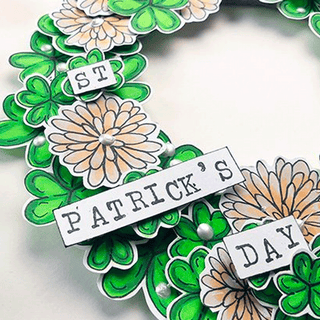 Stay Home and DIY! | St. Patricks Day OHUHU Markers Handmade Card Lesson 2