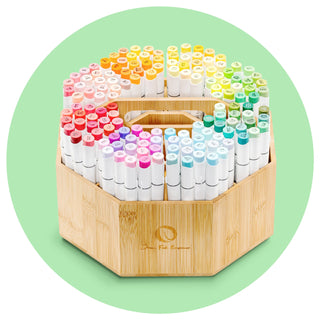 Ohuhu 360° Rotating Marker Organizer