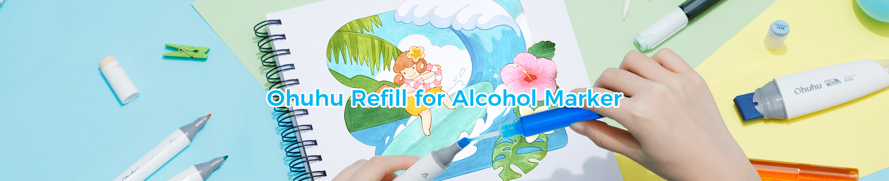 Ohuhu Refill For Alcohol Marker