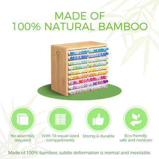 Ohuhu Bamboo Marker Organizer