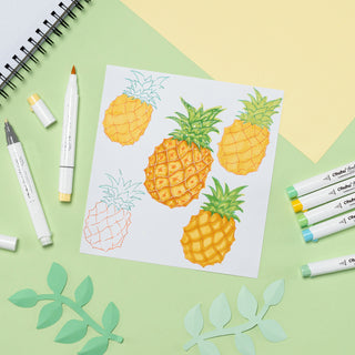 Ohuhu Honolulu² 72 Colors Dual Tips Alcohol Art Markers