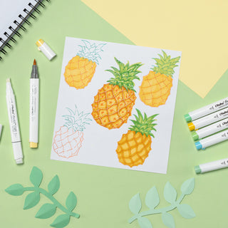 Ohuhu Honolulu² 72 Colors Dual Tips Alcohol Art Markers