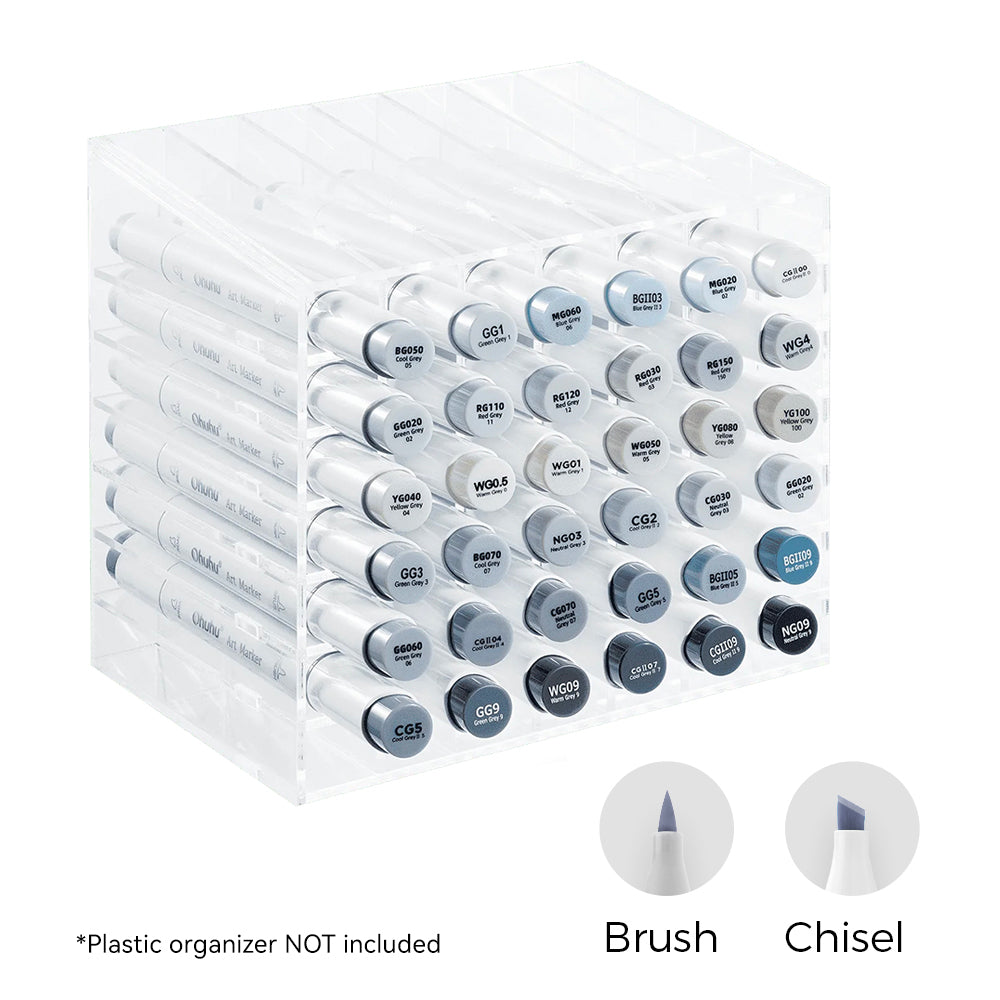 Ohuhu Honolulu Brush Markers - Small Set