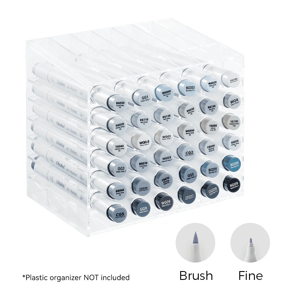 Ohuhu Honolulu Brush Markers - Small Set