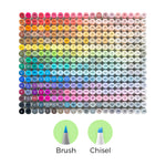 Ohuhu Honolulu 320 Colors Dual Tips Alcohol Art Markers (New Color Codes)