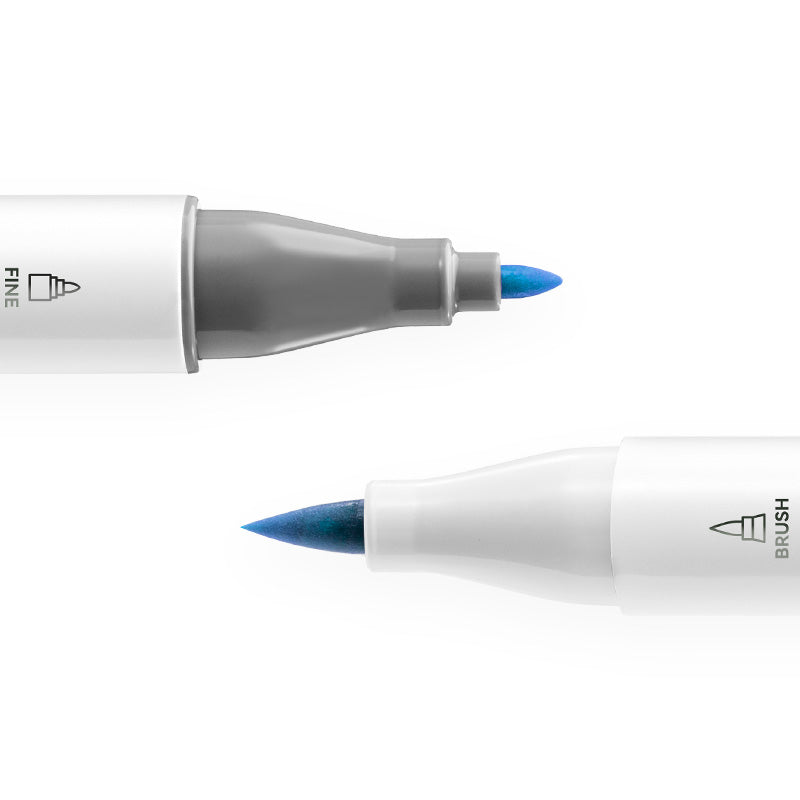 Ohuhu Honolulu B YR43 (Replace R080) Individual Marker, Brush & Fine