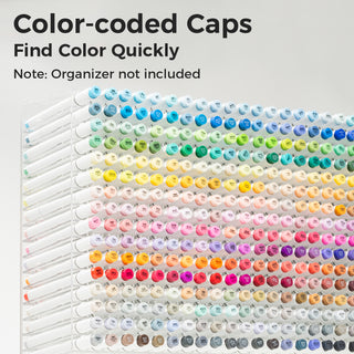 Ohuhu Honolulu 320 Colors Dual Tips Alcohol Art Markers (New Color Codes)
