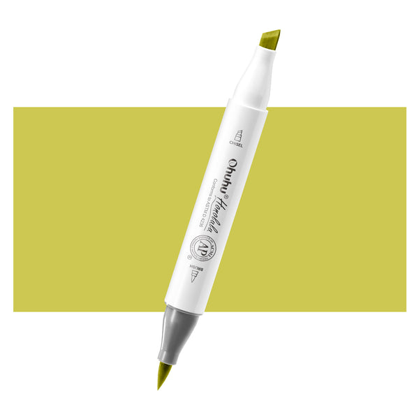 Ohuhu Honolulu G080 / YG113 Individual Marker, Brush & Chisel