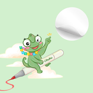 Ohuhu Honolulu / Honolulu B Colorsync Marker Cap Stickers (400 Stickers)