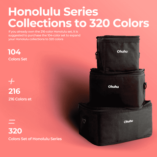 Ohuhu Honolulu 104 Colors Dual Tips Alcohol Art Markers (Canada Exclusive)