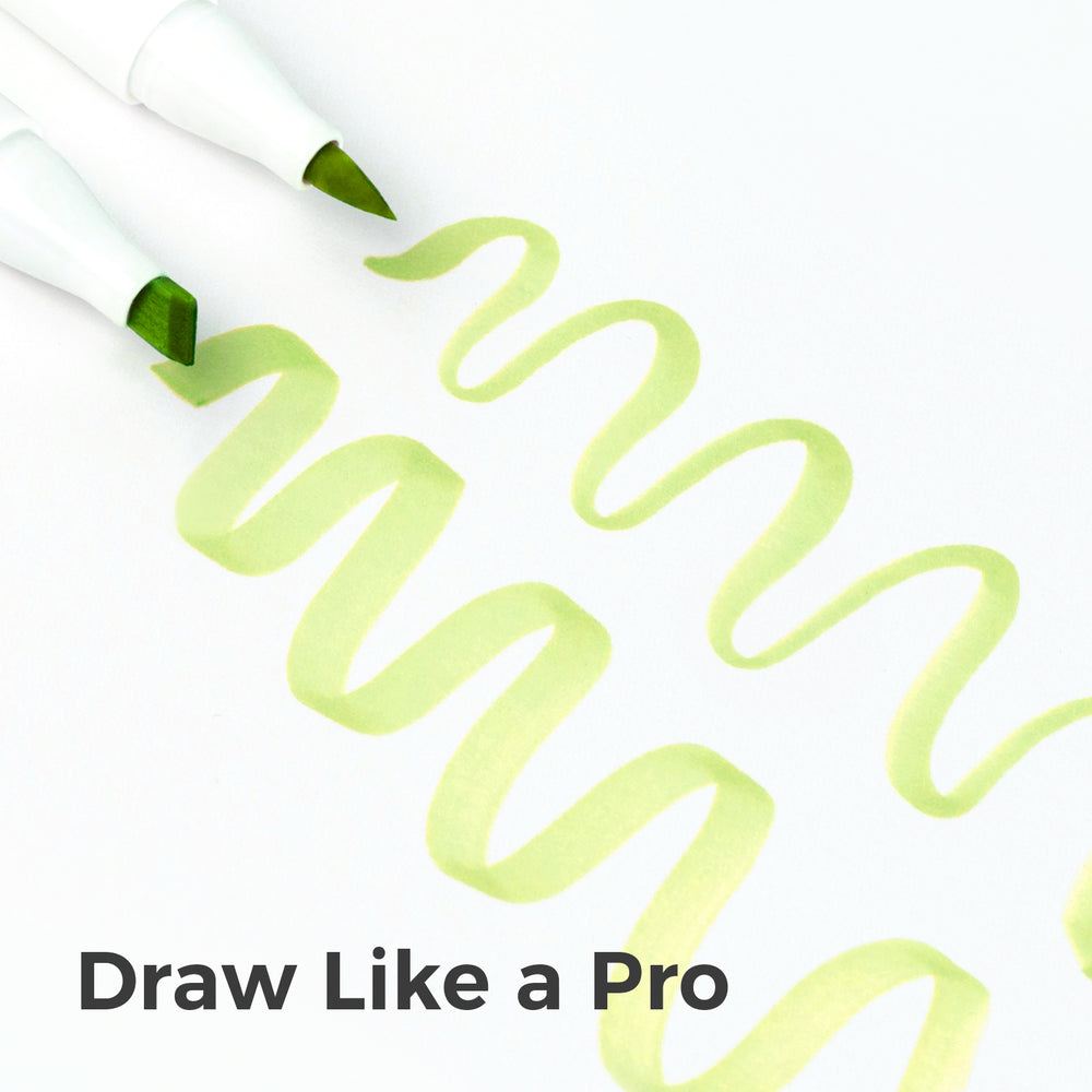 Ohuhu Honolulu Brush Markers - Small Set