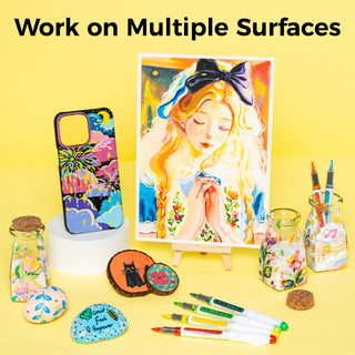 Ohuhu Direct-ink Acrylic Markers 48 Pack- Nahuku