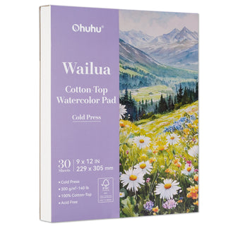 Ohuhu Wailua Cotton-Top™ Watercolor Pad