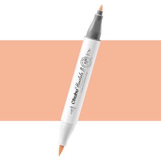 Ohuhu Honolulu B YR25 (Replace YR205) Individual Marker, Brush & Fine