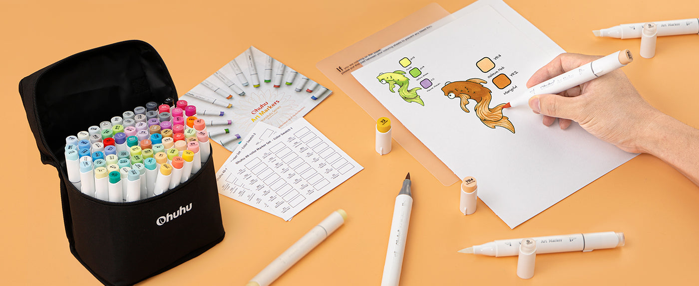 Ohuhu markers 72 Outlet