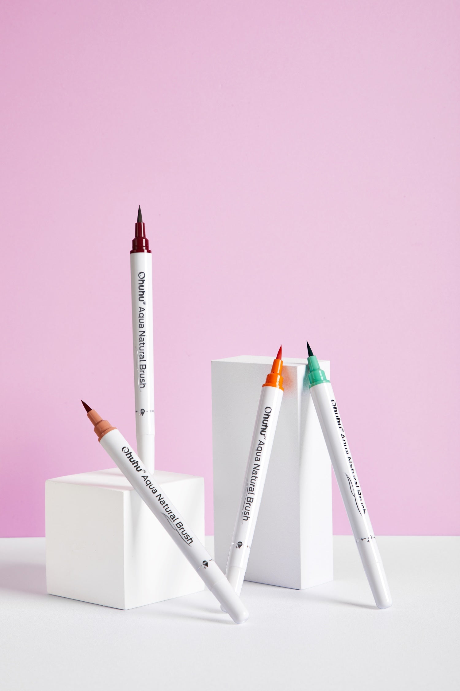 Ohuhu Maui 60 Colors Dual Tips Water Based Art Markers, Brush & Fineli