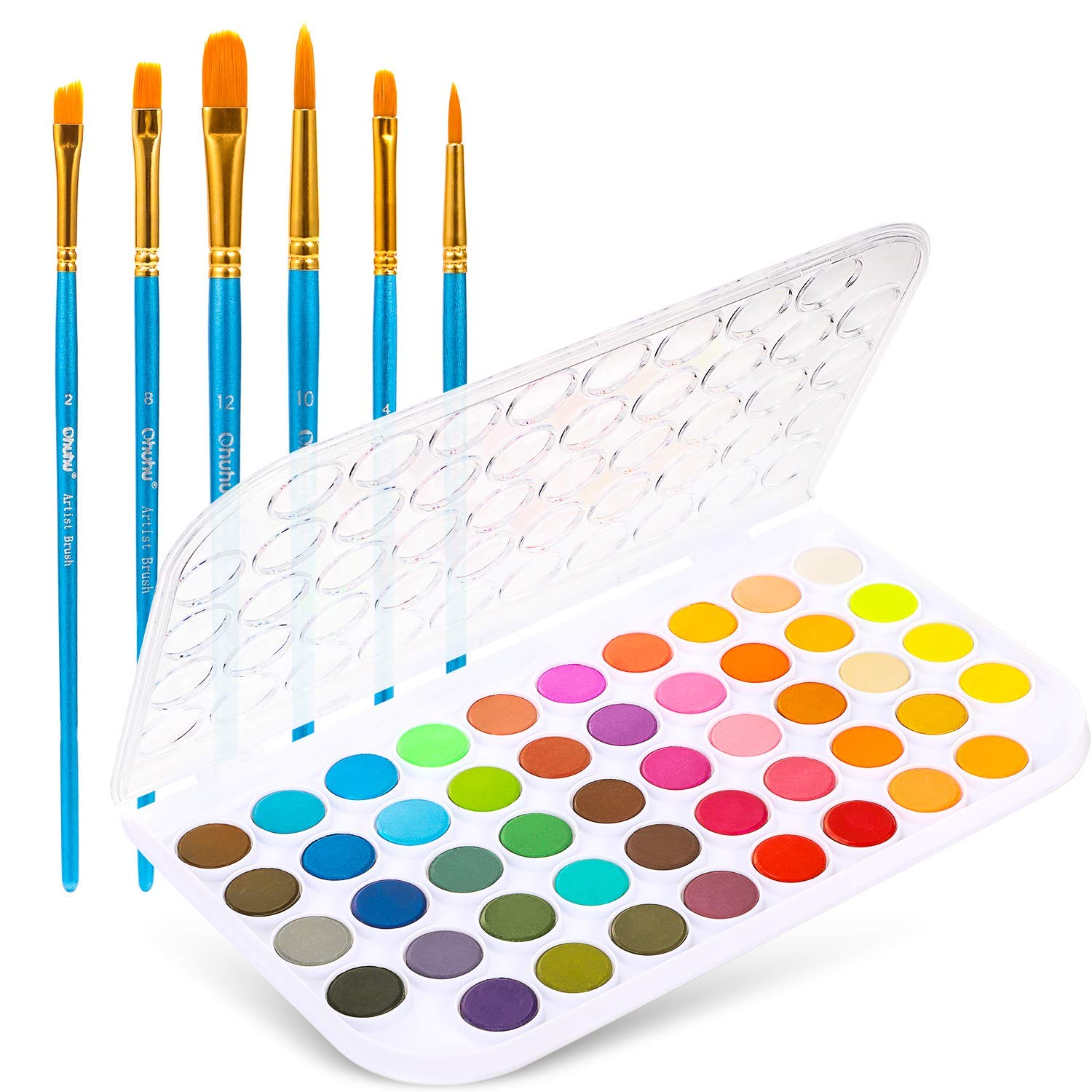 Ohuhu 48 Colors Watercolor Paint Set – ohuhu
