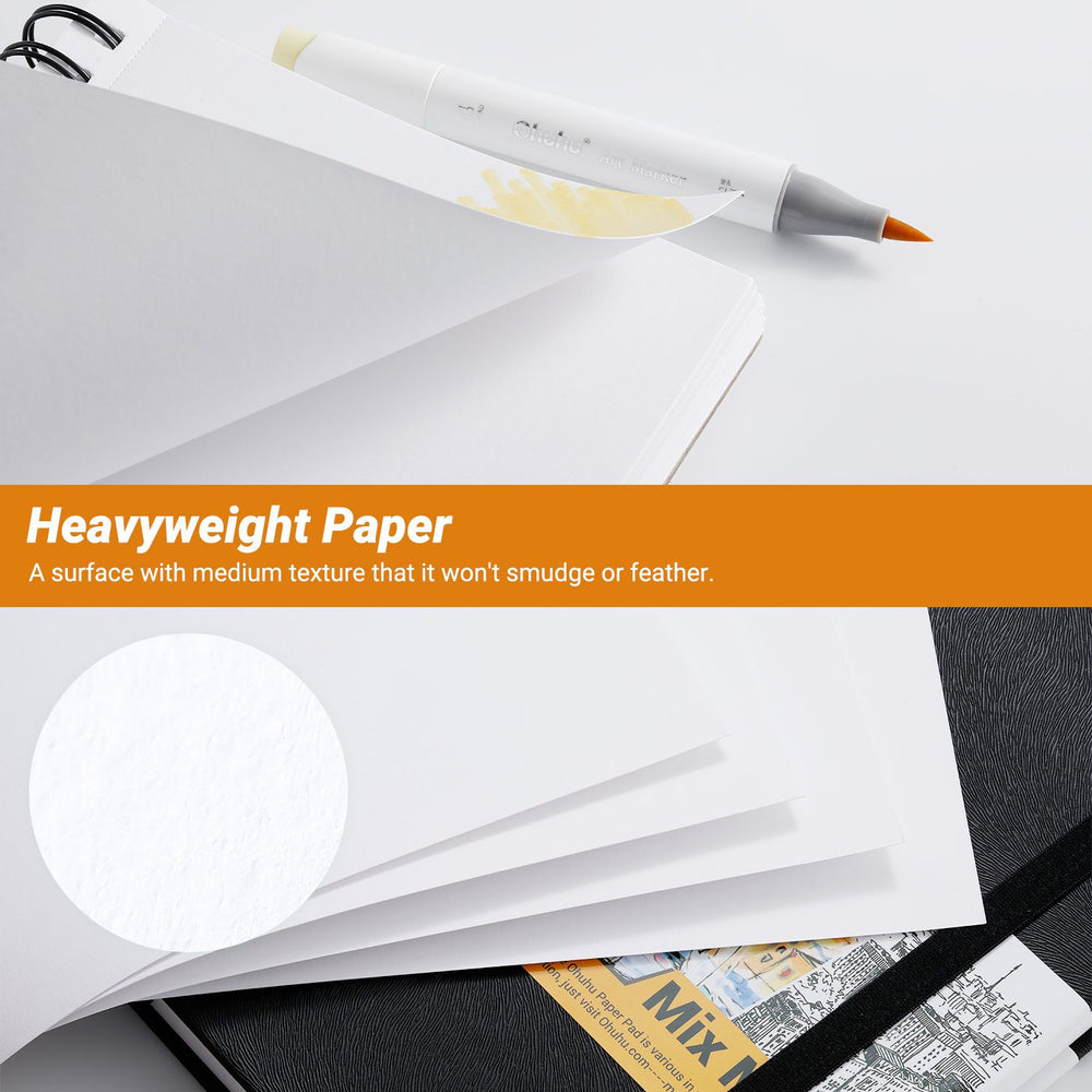 Ohuhu Mix Media Pad for Multiple Techniques